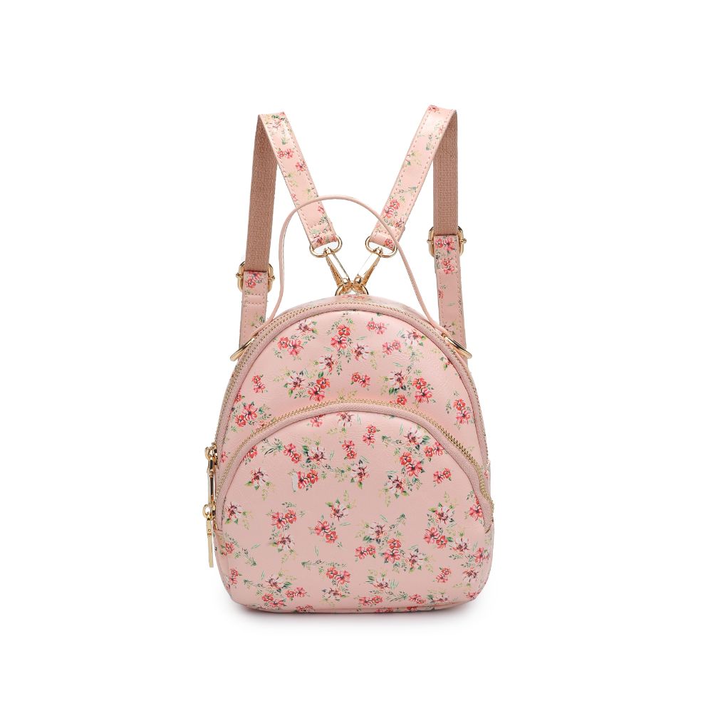 Product Image of Urban Expressions Nichole Floral Backpack 840611181183 View 5 | Ballet