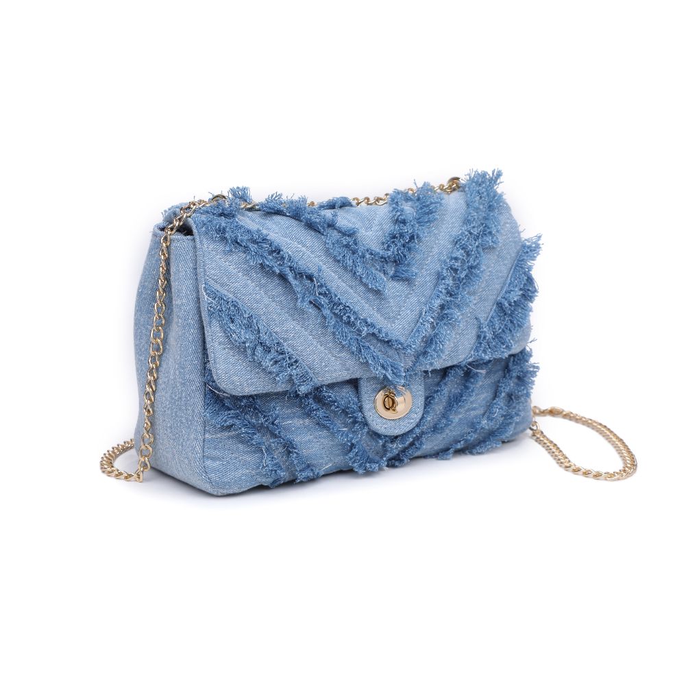 Product Image of Urban Expressions Belle Shoulder Bag 818209017060 View 6 | Denim