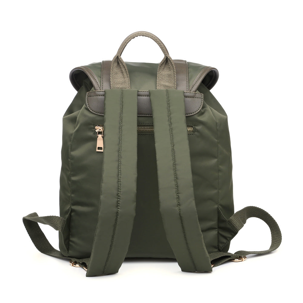 Product Image of Urban Expressions Jive Backpack NA-840611155078 View 3 | Olive