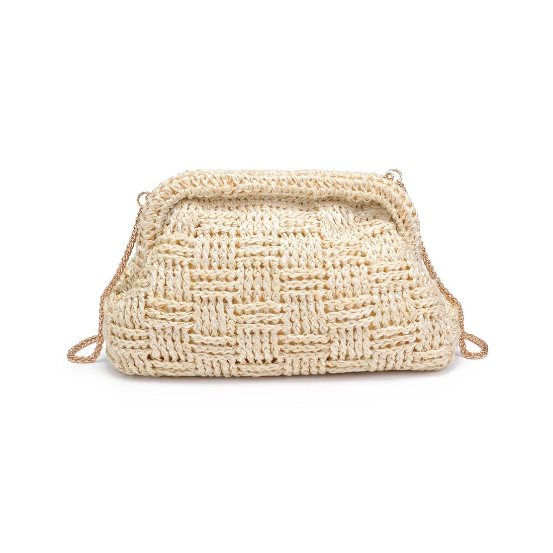 Product Image of Urban Expressions Annie Clutch 840611146267 View 5 | Cream