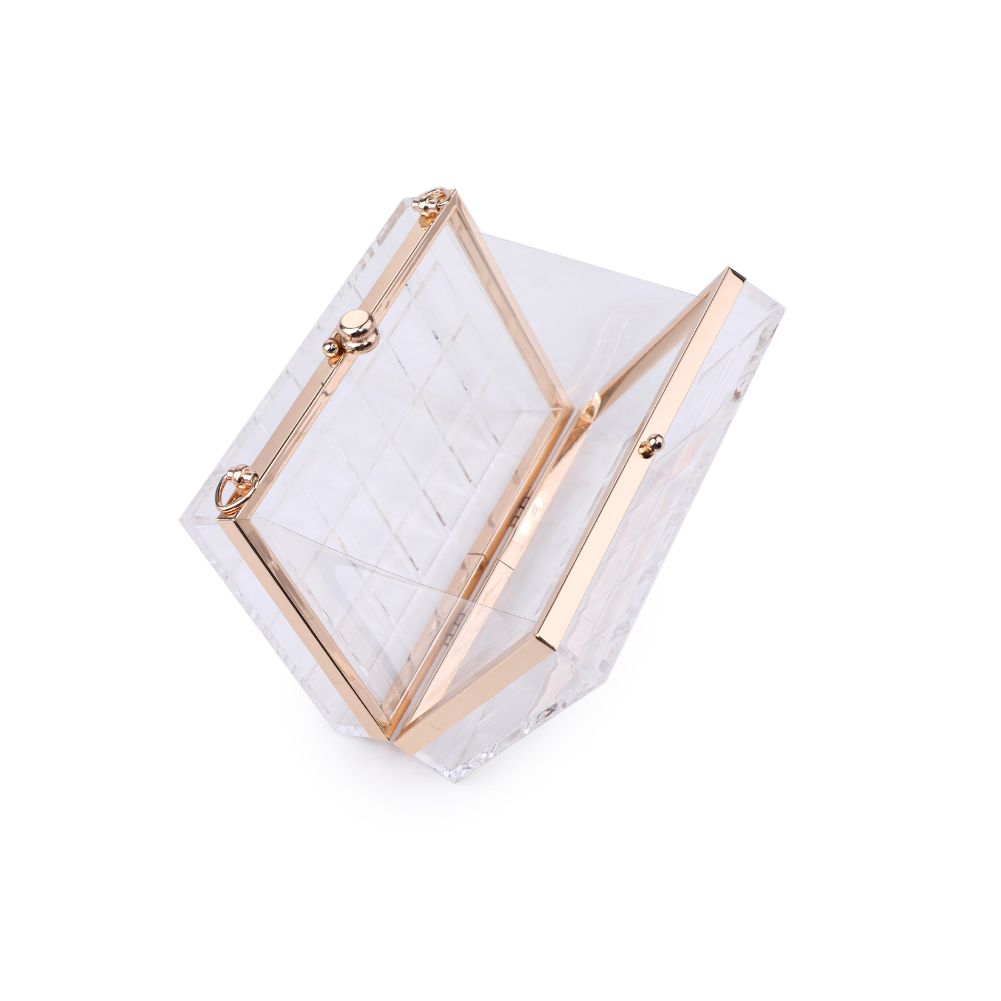 Product Image of Urban Expressions Missy Minaudiere 818209012386 View 8 | Clear
