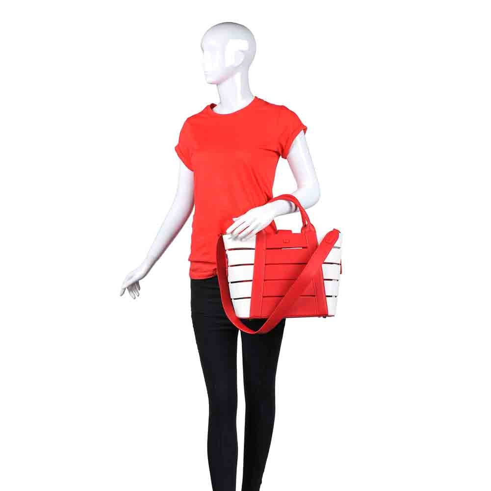 Product Image of Urban Expressions Shiloh Tote NA-840611146809 View 5 | Red