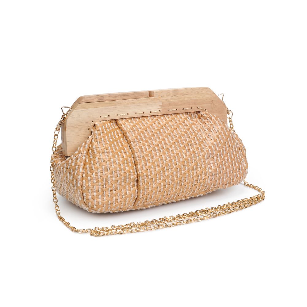 Product Image of Urban Expressions Echo Clutch 840611182142 View 6 | Tan