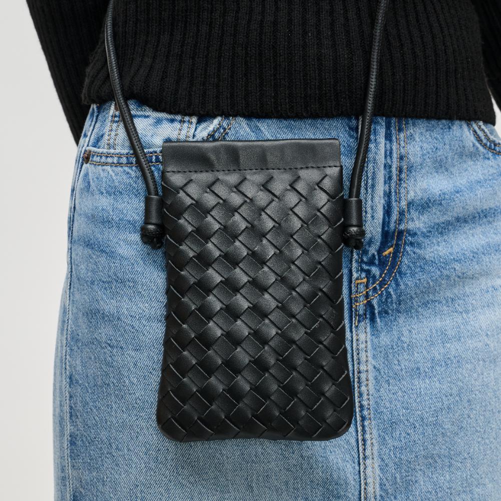 Woman wearing Black Urban Expressions Jackie Crossbody 840611141941 View 4 | Black