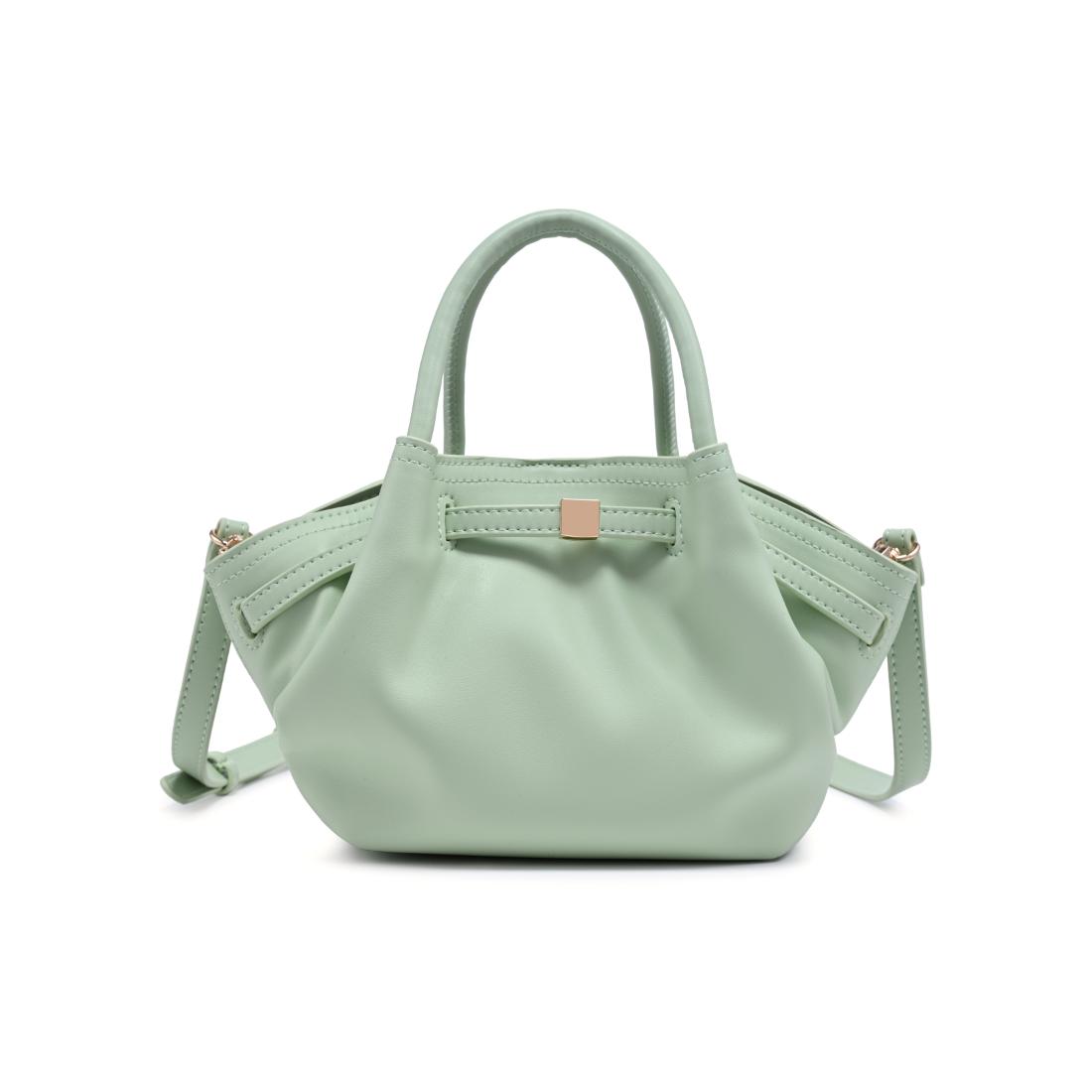 Woman wearing Green Urban Expressions Selena - Color Pop Crossbody 840504204944 View 5 | Green