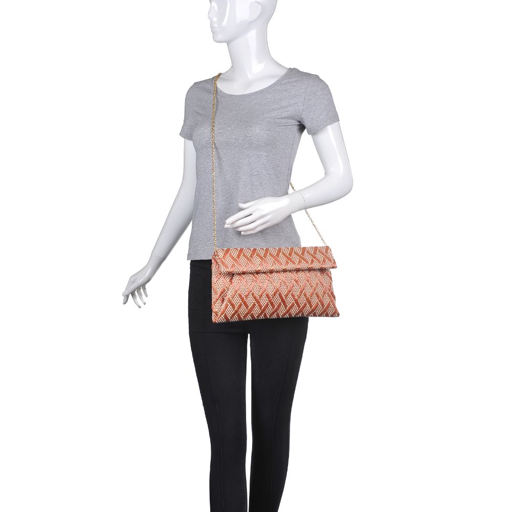Product Image of Urban Expressions Emilia Clutch 840611172235 View 5 | Peach