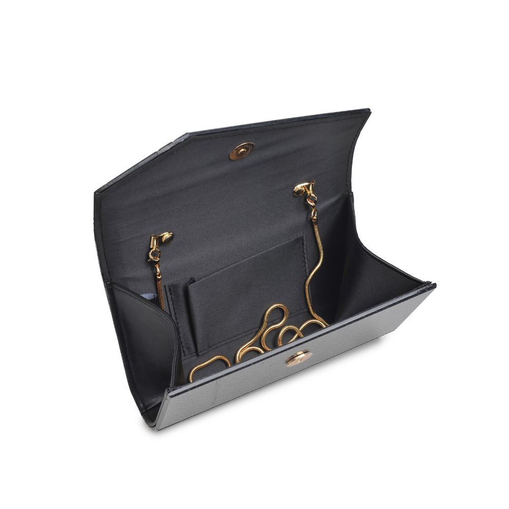 Product Image of Urban Expressions Kesha Evening Bag 840611169778 View 4 | Black