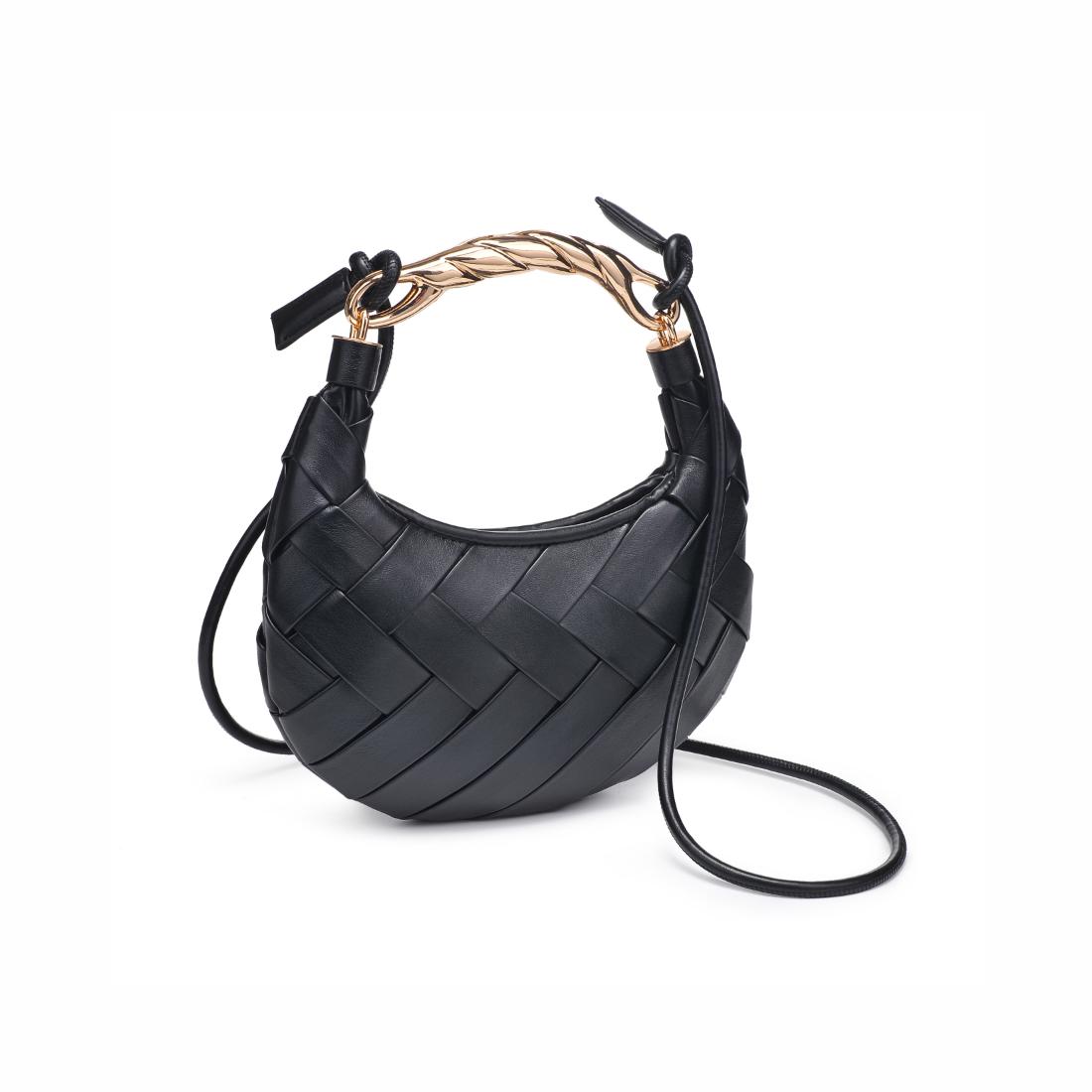 Woman wearing Black Urban Expressions Pamela Crossbody 840611195593 View 6 | Black