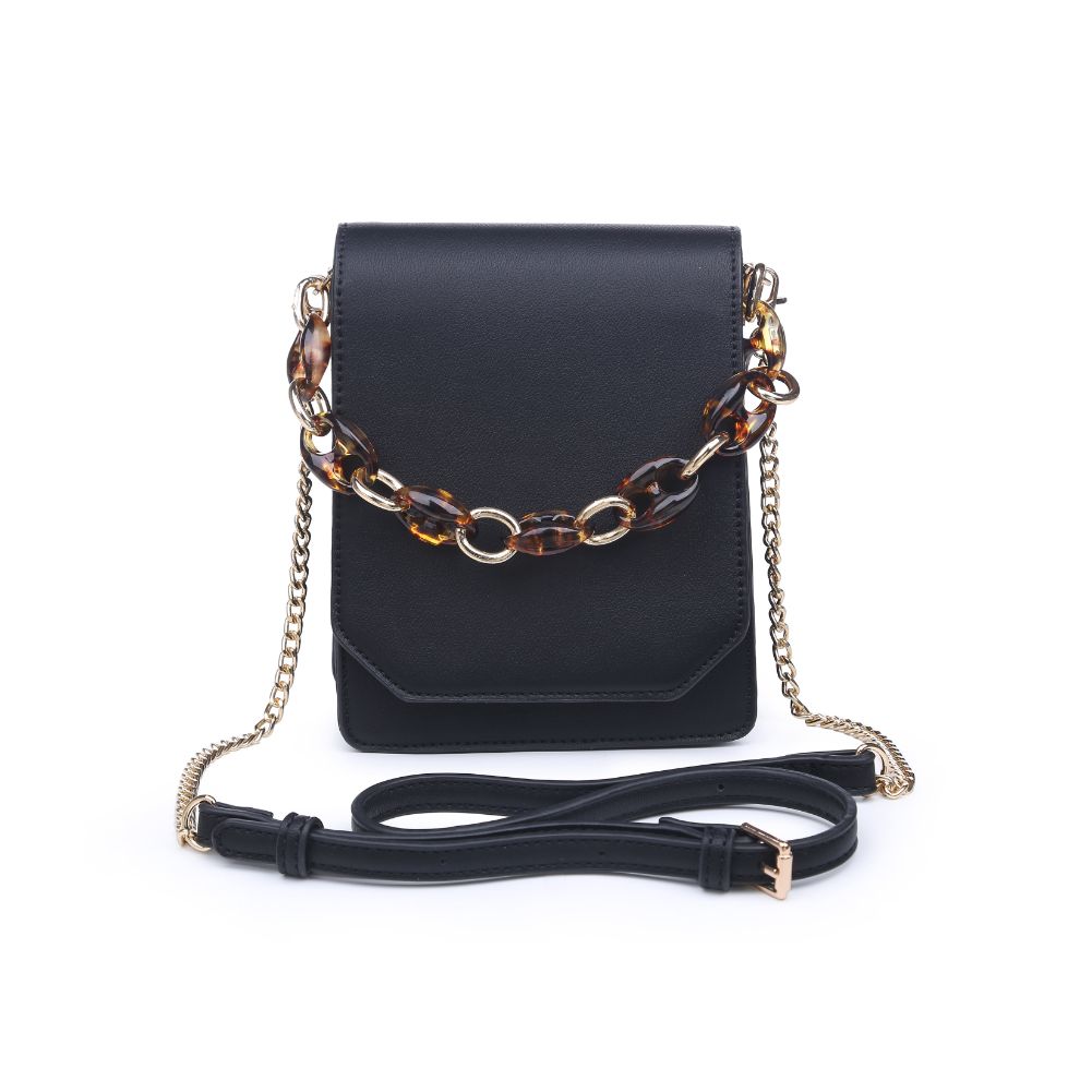 Woman wearing Black Urban Expressions Bobbie Crossbody 840611169914 View 5 | Black
