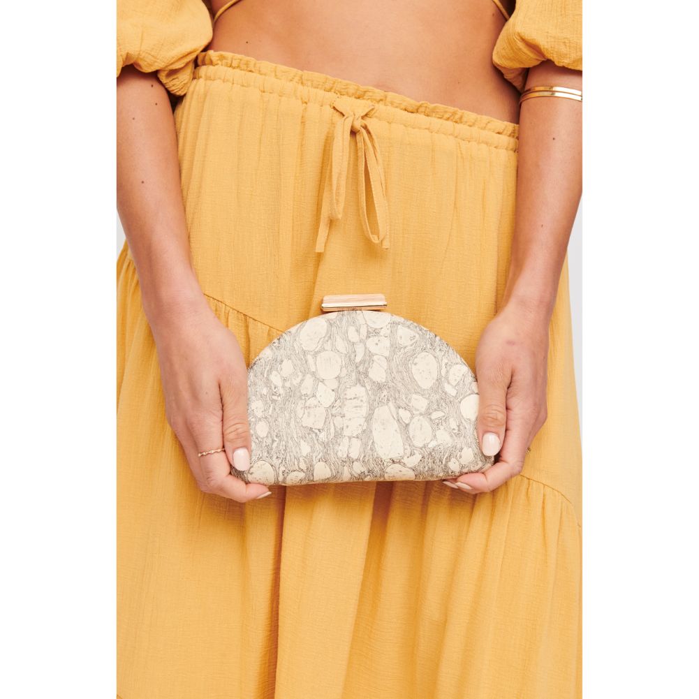 Woman wearing Grey Urban Expressions Ursula Minaudiere 818209019934 View 4 | Grey