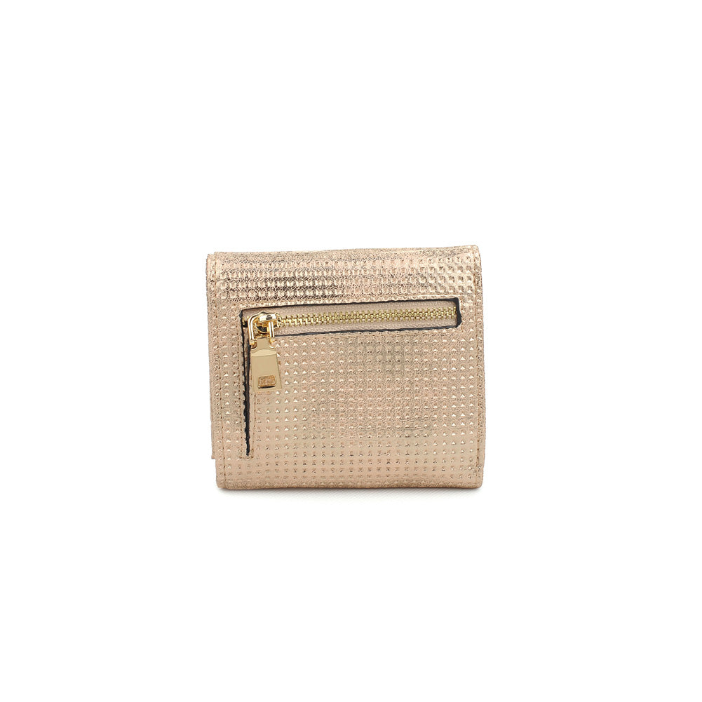 Product Image of Urban Expressions Stormi Wallet NA-840611150363 View 3 | Light Gold