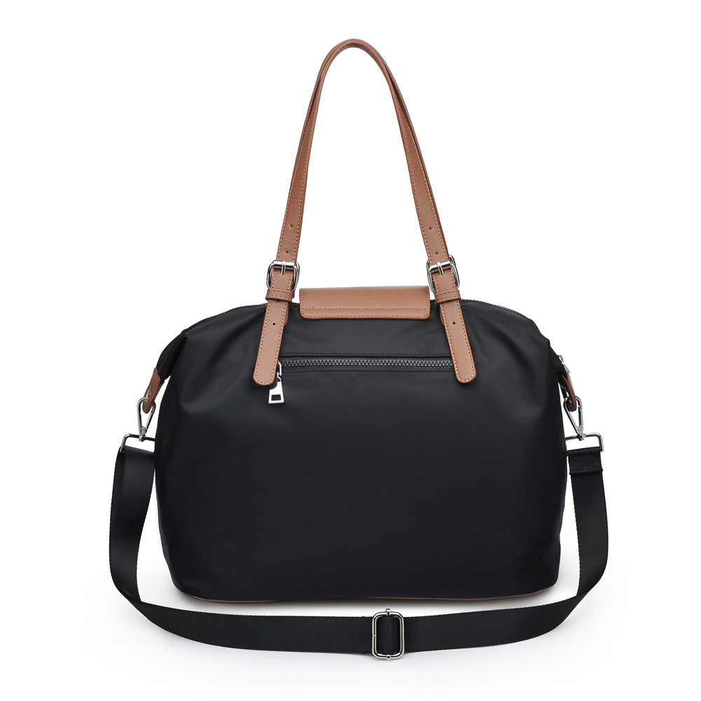 Product Image of Urban Expressions Justine Satchel NA-840611157546 View 3 | Black