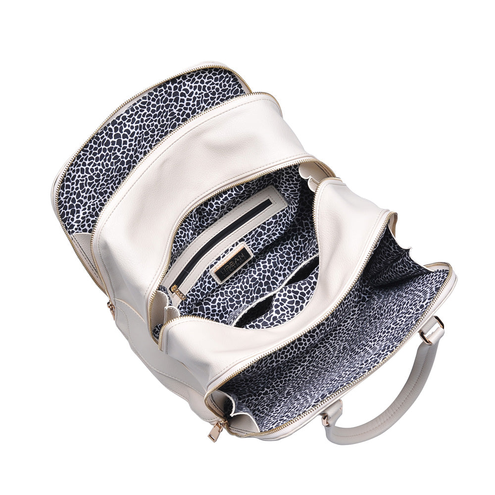 Product Image of Urban Expressions Adriana Satchel NA-840611159106 View 4 | Cream