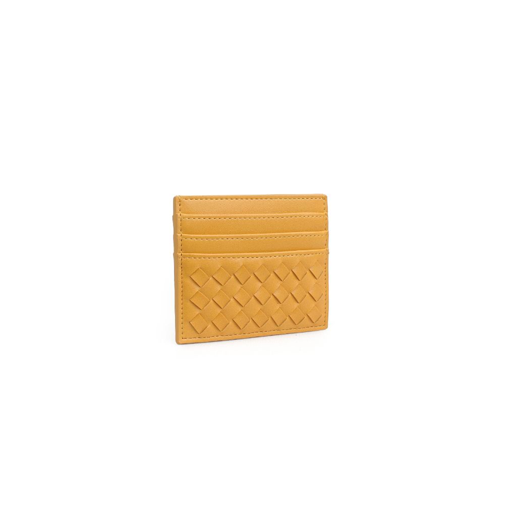 Product Image of Urban Expressions Jolene Card Holder 840611173317 View 2 | Mustard