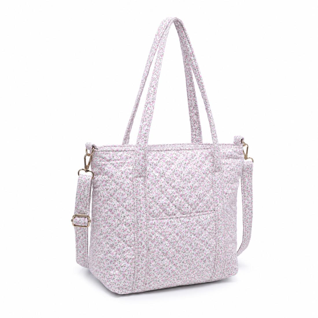 Urban Essentials Garden Glow - Mini Tote Crossbody 840504216862 View 1 | Soft Blush Floral