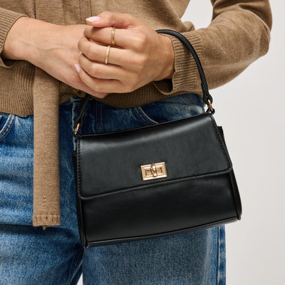 Woman wearing Black Urban Expressions Estee Crossbody 840504214790 View 1 | Black