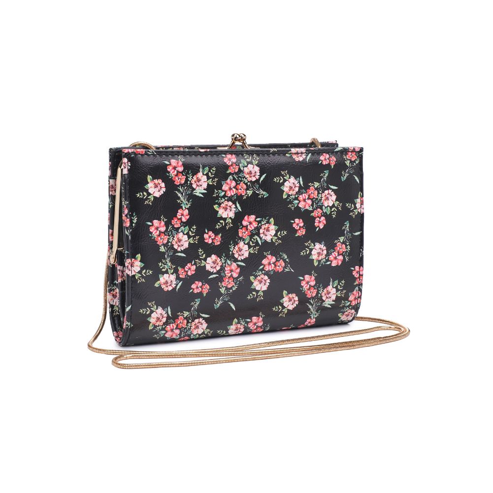 Product Image of Urban Expressions Elijah - Floral Clutch 840611181480 View 6 | Black
