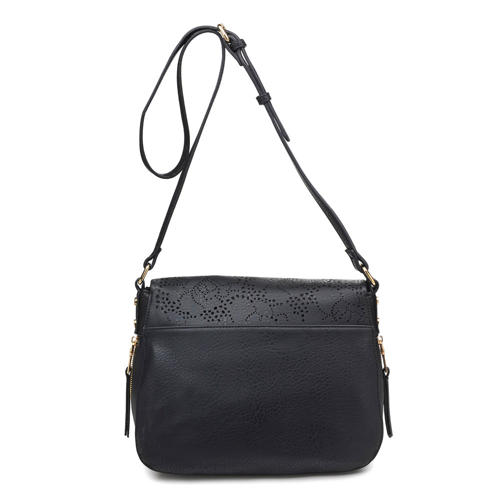 Woman wearing Black Urban Expressions Sunday Messenger 840611148124 View 7 | Black