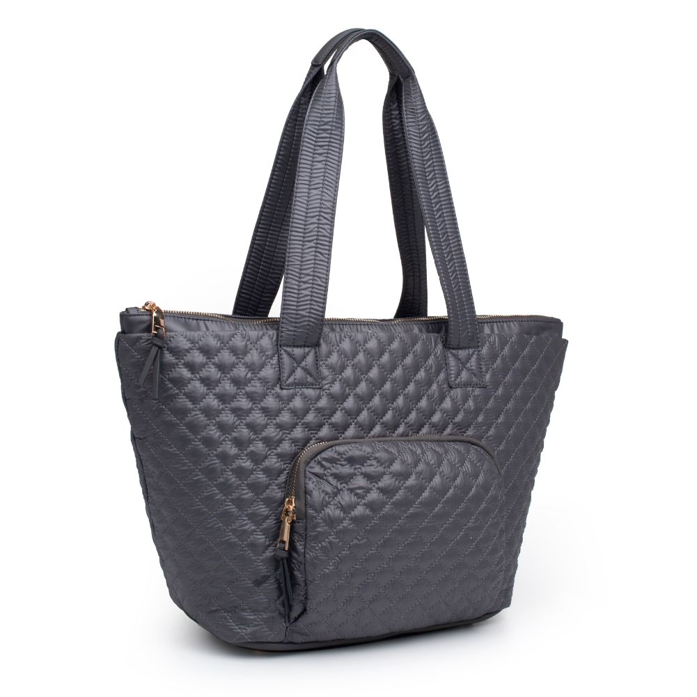 Product Image of Urban Expressions Sprint Tote 840611175656 View 2 | Grey