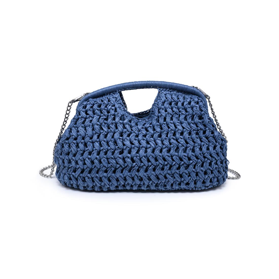 Woman wearing Denim Urban Expressions Abigail Crossbody 840504204159 View 5 | Denim