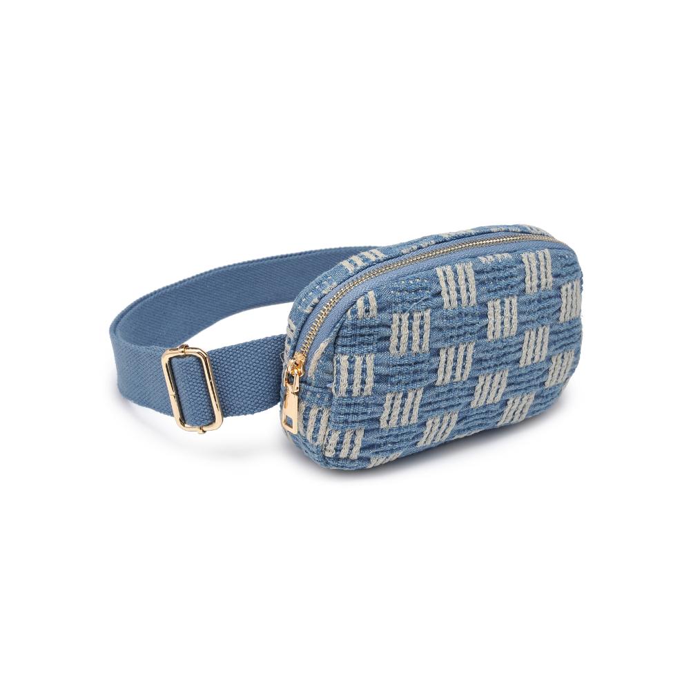 Product Image of Urban Expressions Nala Belt Bag 840611191823 View 6 | Denim