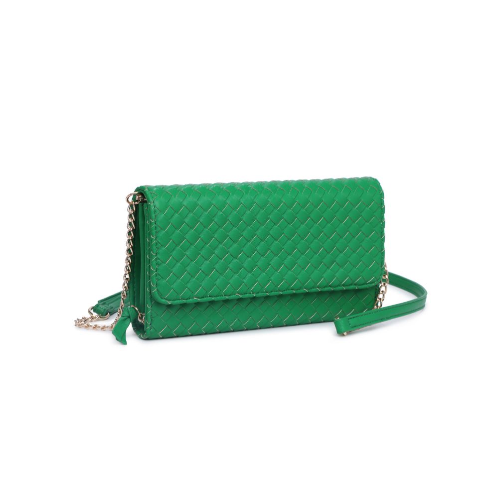 Woman wearing Classic Green Urban Expressions Wallis Crossbody 840611107541 View 6 | Classic Green