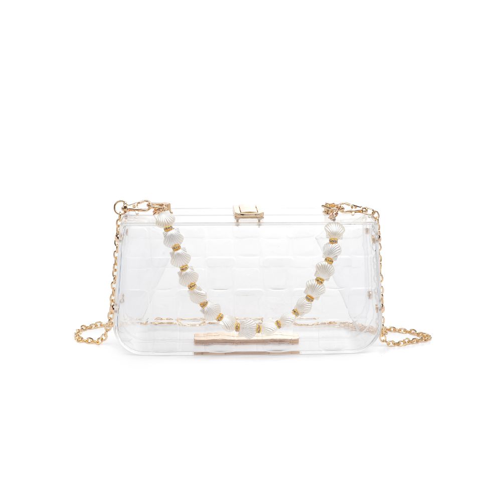 Product Image of Urban Expressions Rapsody Minaudiere 818209018494 View 5 | Clear