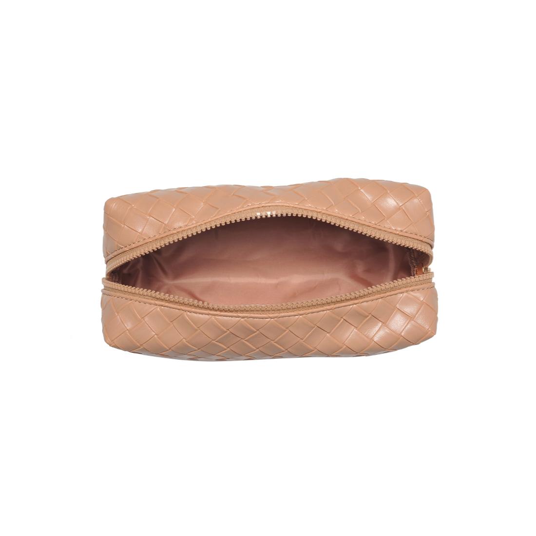 Urban Essentials Weave & Wander Cosmetic & Travel Organizer Pouch 840611197849 View 8 | Natural