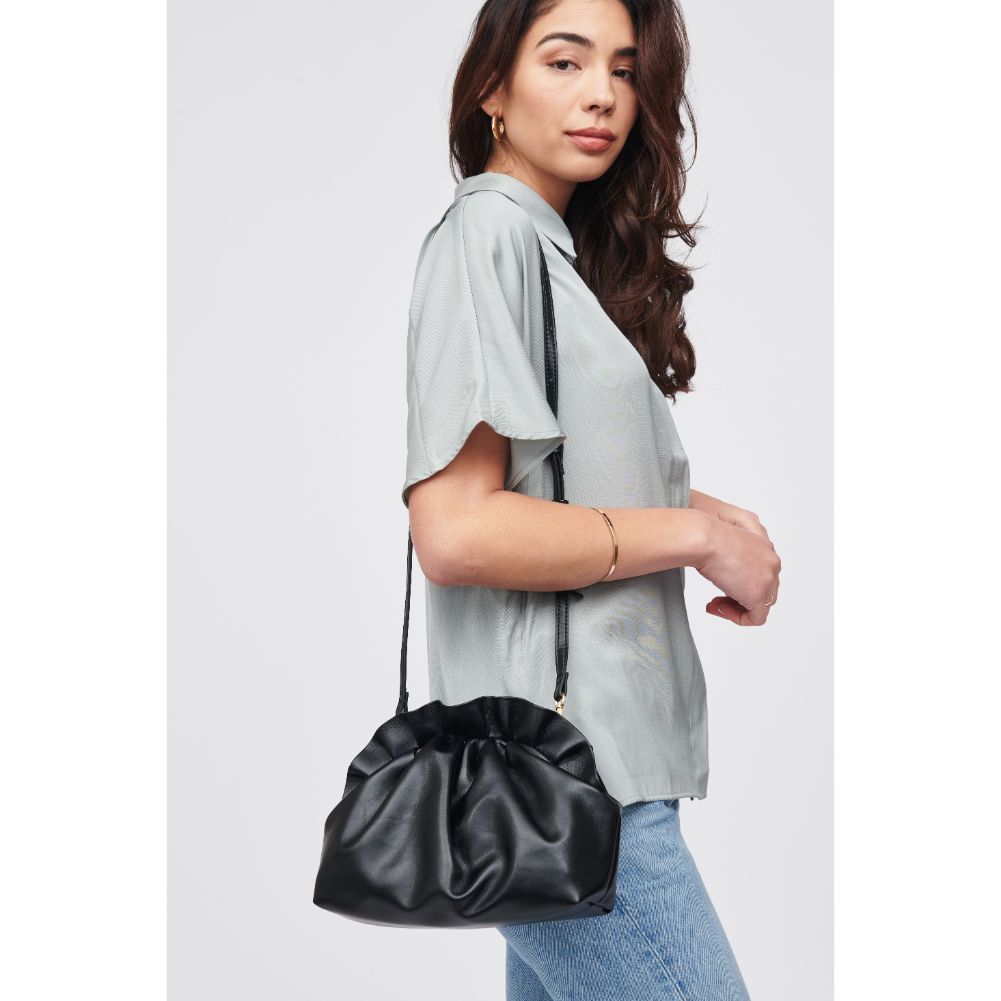 Woman wearing Black Urban Expressions Petunia Crossbody 818209018913 View 2 | Black
