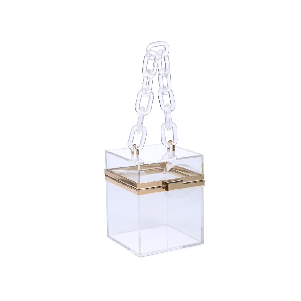 Product Image of Urban Expressions Cardi Evening Bag 840611167835 View 2 | Clear