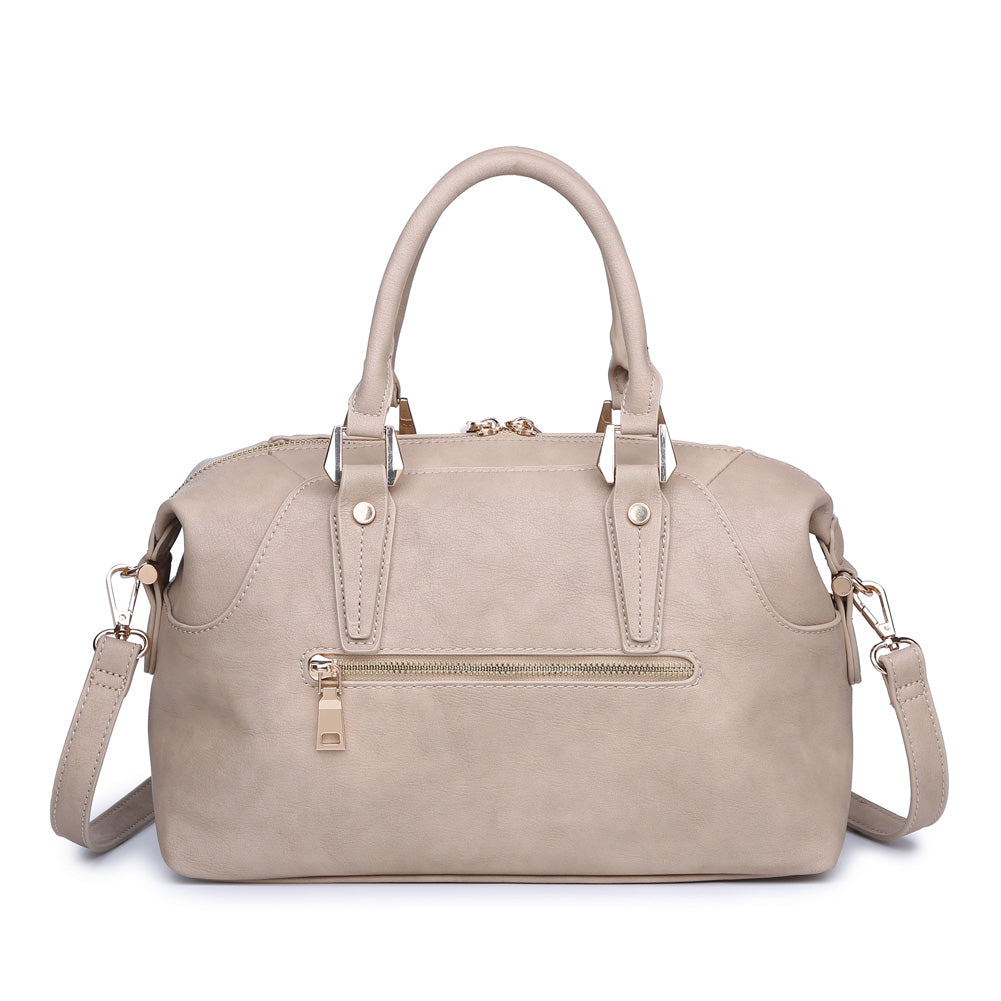 Product Image of Urban Expressions Emmerson Satchel NA-840611149688 View 3 | Natural