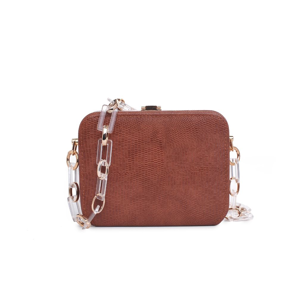 Product Image of Urban Expressions Gwen Lizard Evening Bag 840611173980 View 1 | Whisky
