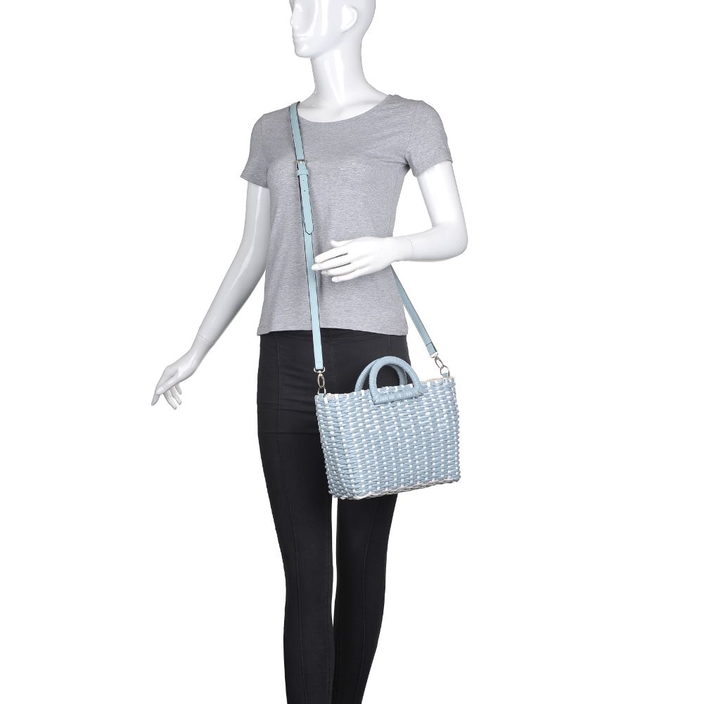 Product Image of Urban Expressions Mallorca Tote 840611169129 View 5 | Sky Blue