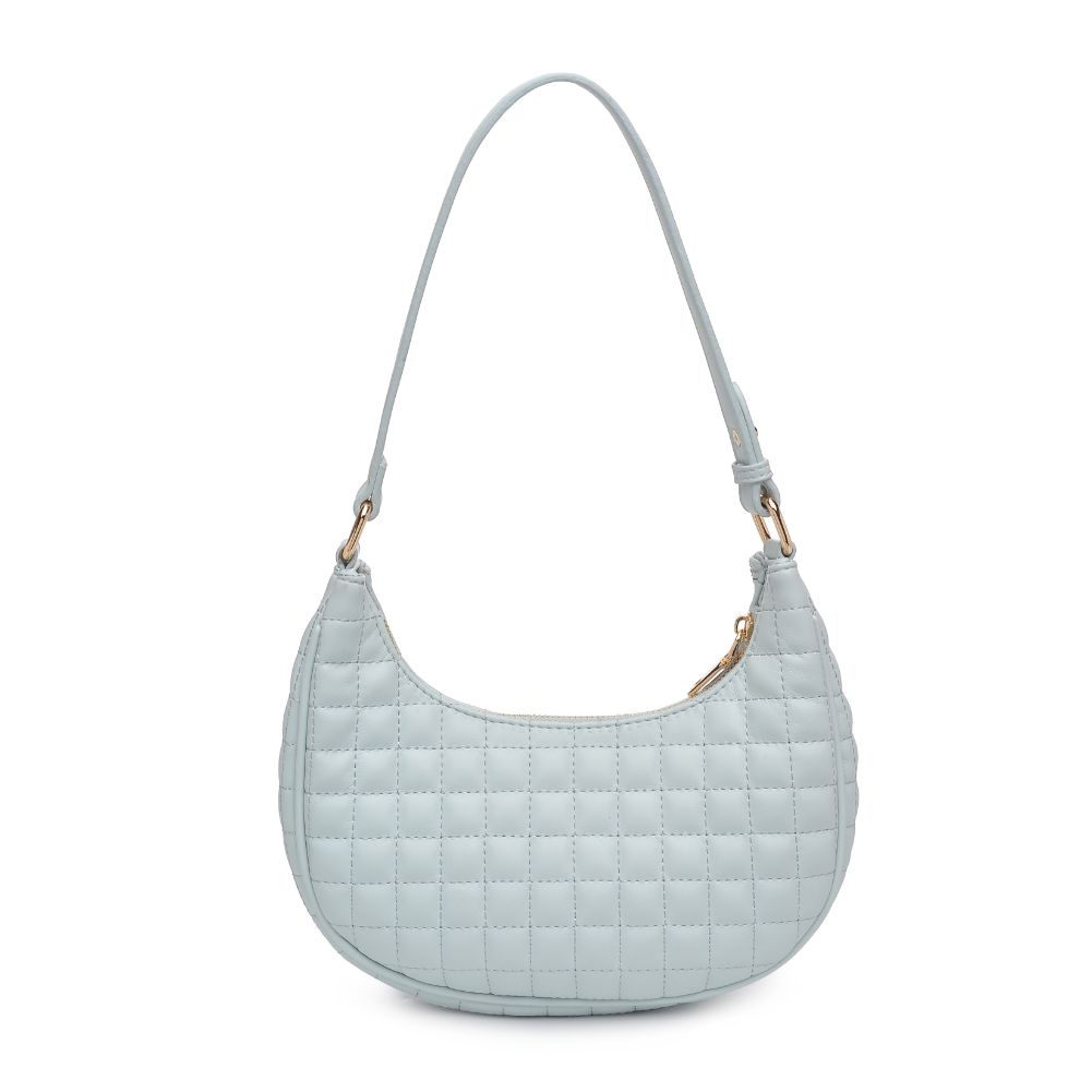 Product Image of Urban Expressions Sybil - Quilted Shoulder Bag 818209018807 View 7 | Ice Blue