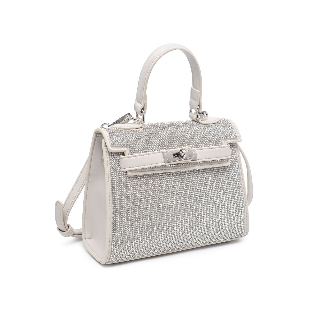 Product Image of Urban Expressions Gianna Evening Bag 840611104533 View 6 | Silver