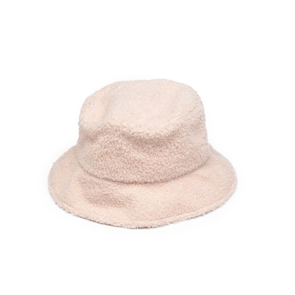 Product Image of Urban Expressions Shearling Bucket Hat Bucket Hat 818209014649 View 5 | Cream