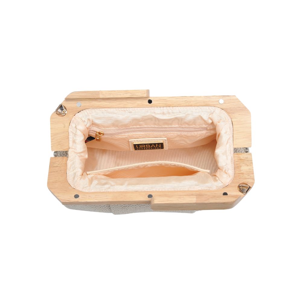 Product Image of Urban Expressions Echo Clutch 840611182135 View 8 | Natural