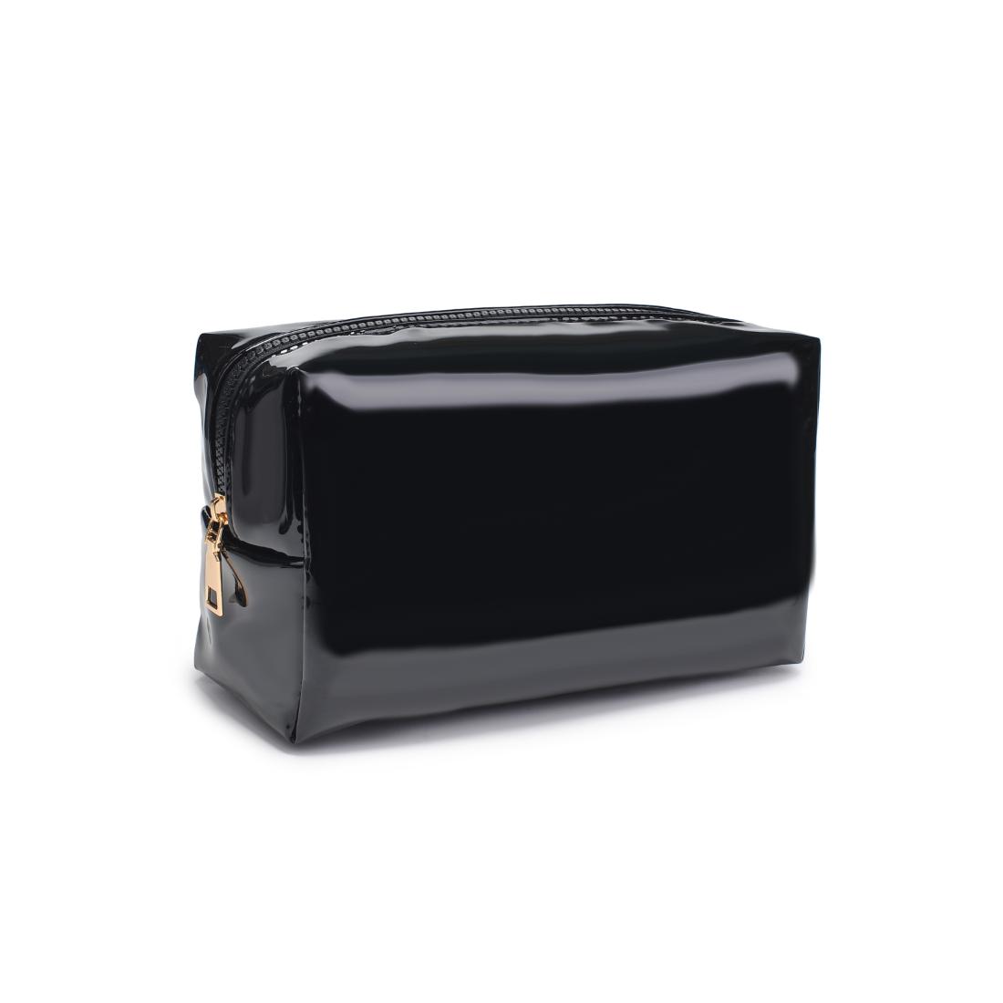 Urban Essentials Patent Pending Cosmetic & Travel Organizer Pouch 840611197290 View 6 | Black