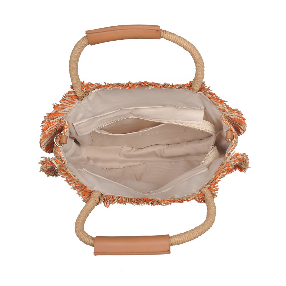Product Image of Urban Expressions Riviera Tote 840611171580 View 4 | Orange Multi