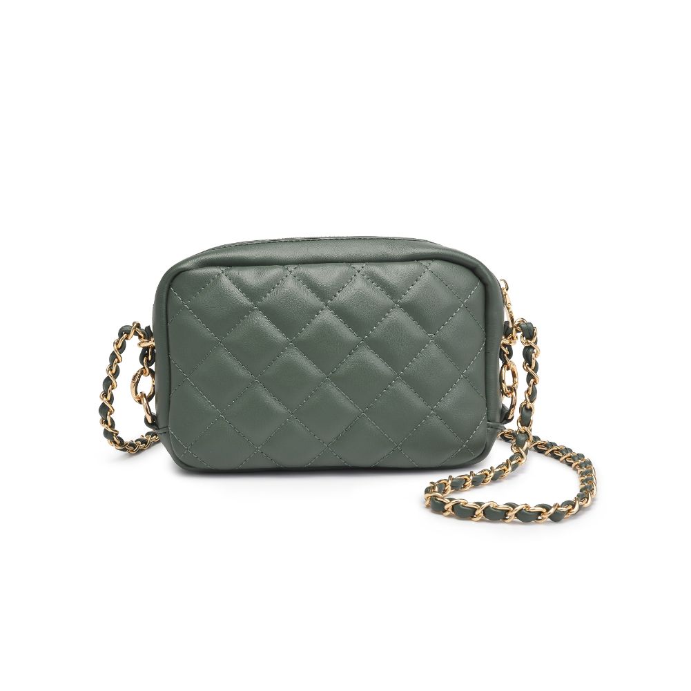Product Image of Urban Expressions Heidi Crossbody 840611185051 View 7 | Hunter Green