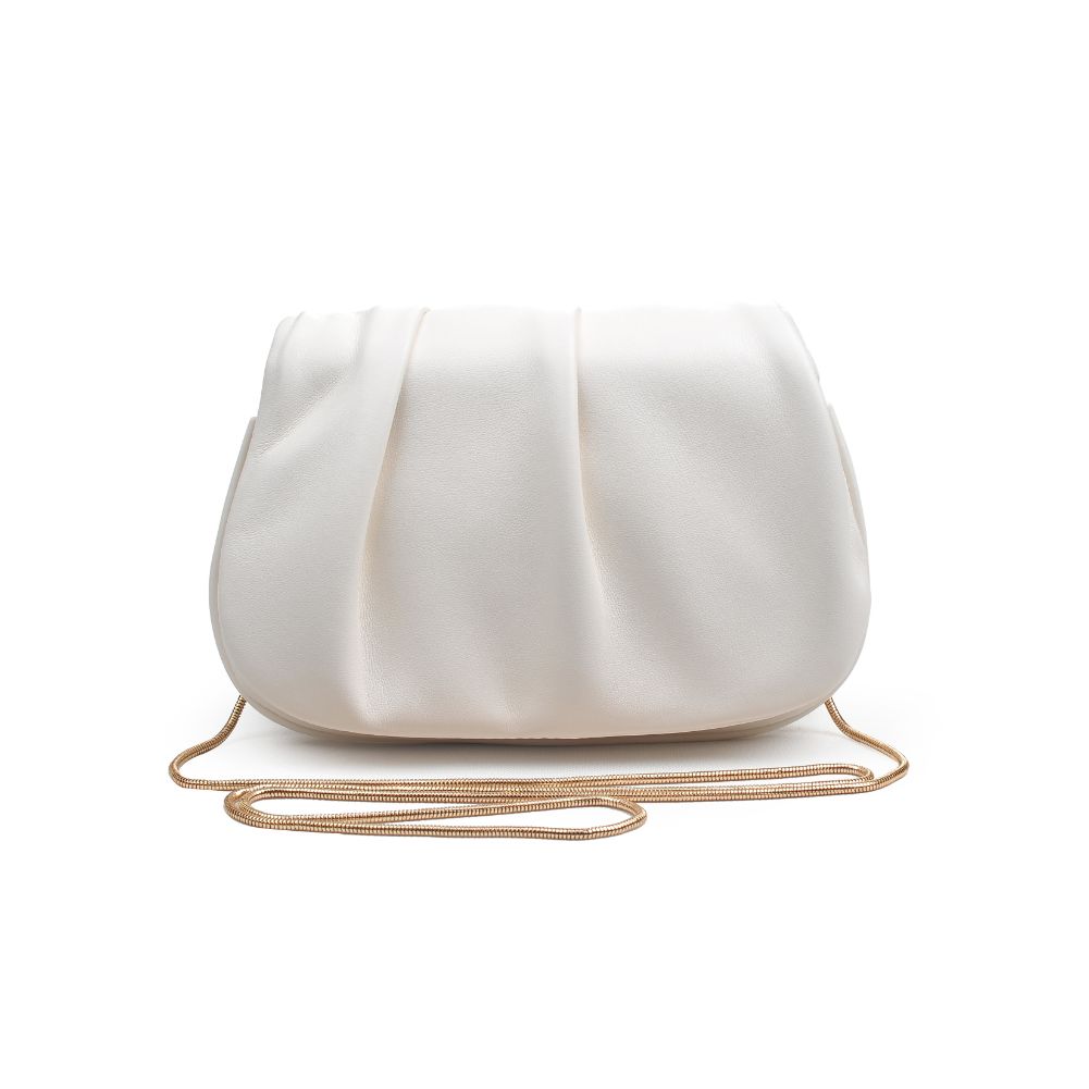 Product Image of Urban Expressions Fleur Clutch 840611171887 View 1 | White