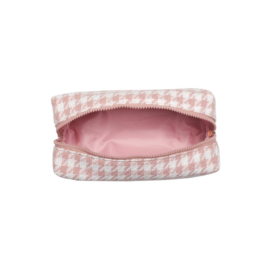 Urban Essentials Haute Tooth Cosmetic & Travel Organizer Pouch 840611197221 View 8 | Pink