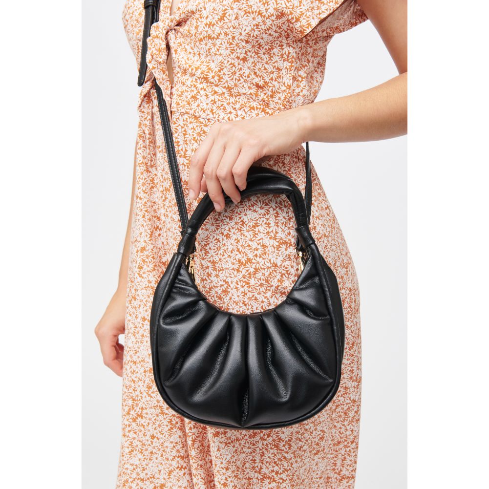 Woman wearing Black Urban Expressions Elena Crossbody 840611182937 View 2 | Black