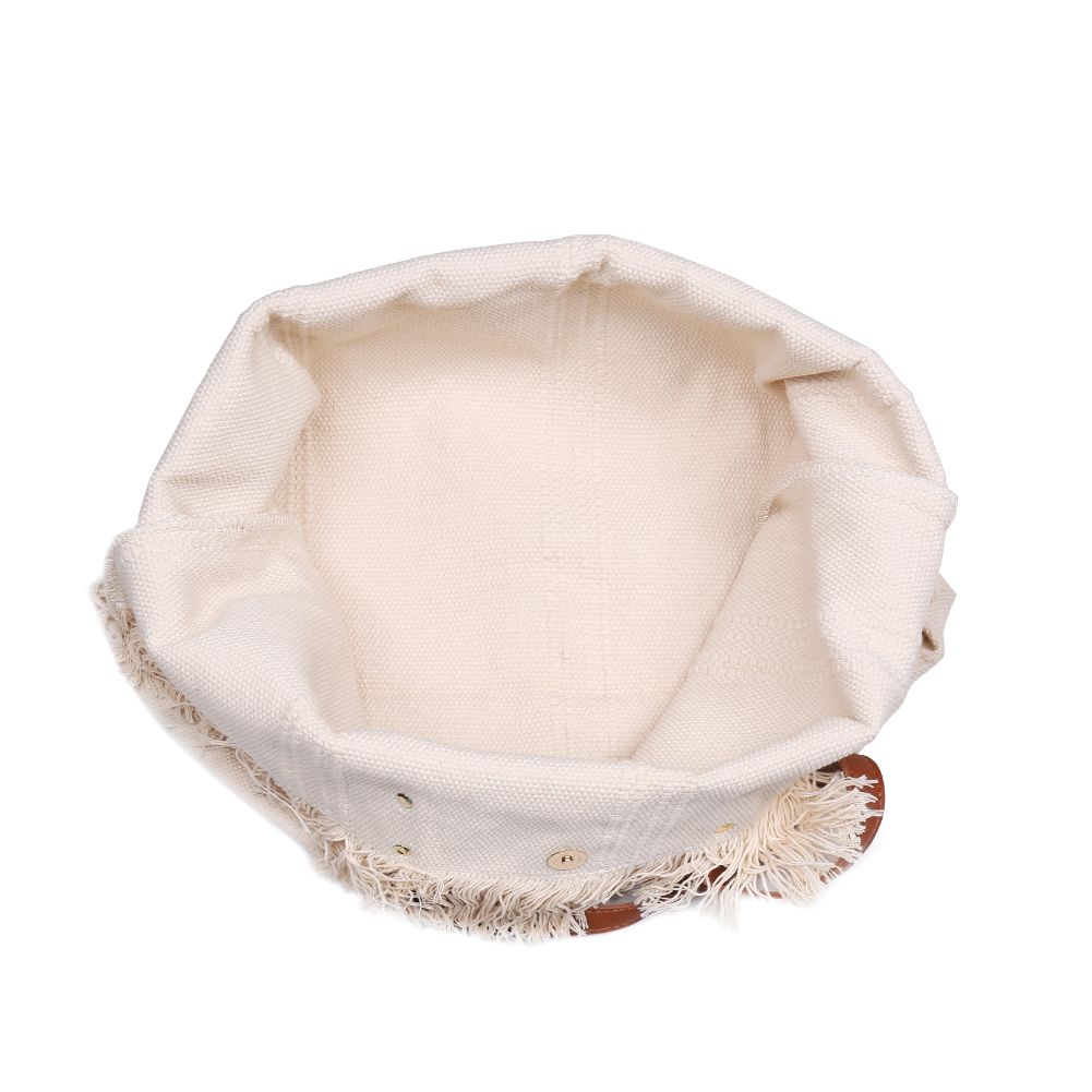 Woman wearing Ivory Urban Expressions Summer Vibes Tote 840611127921 View 9 | Ivory
