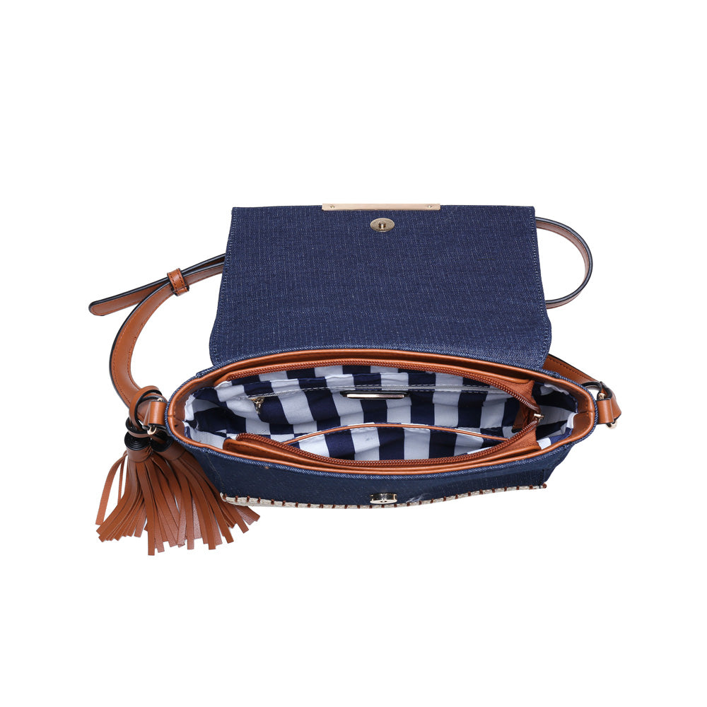 Product Image of Urban Expressions Bali Crossbody NA-840611141156 View 4 | Dark Denim