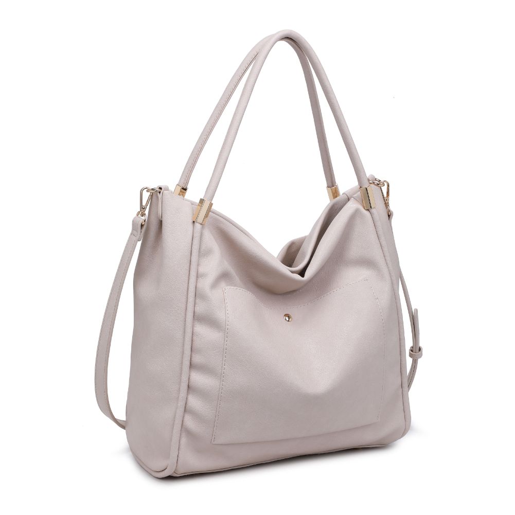 Product Image of Urban Expressions Deborah Tote 818209016810 View 6 | Cream