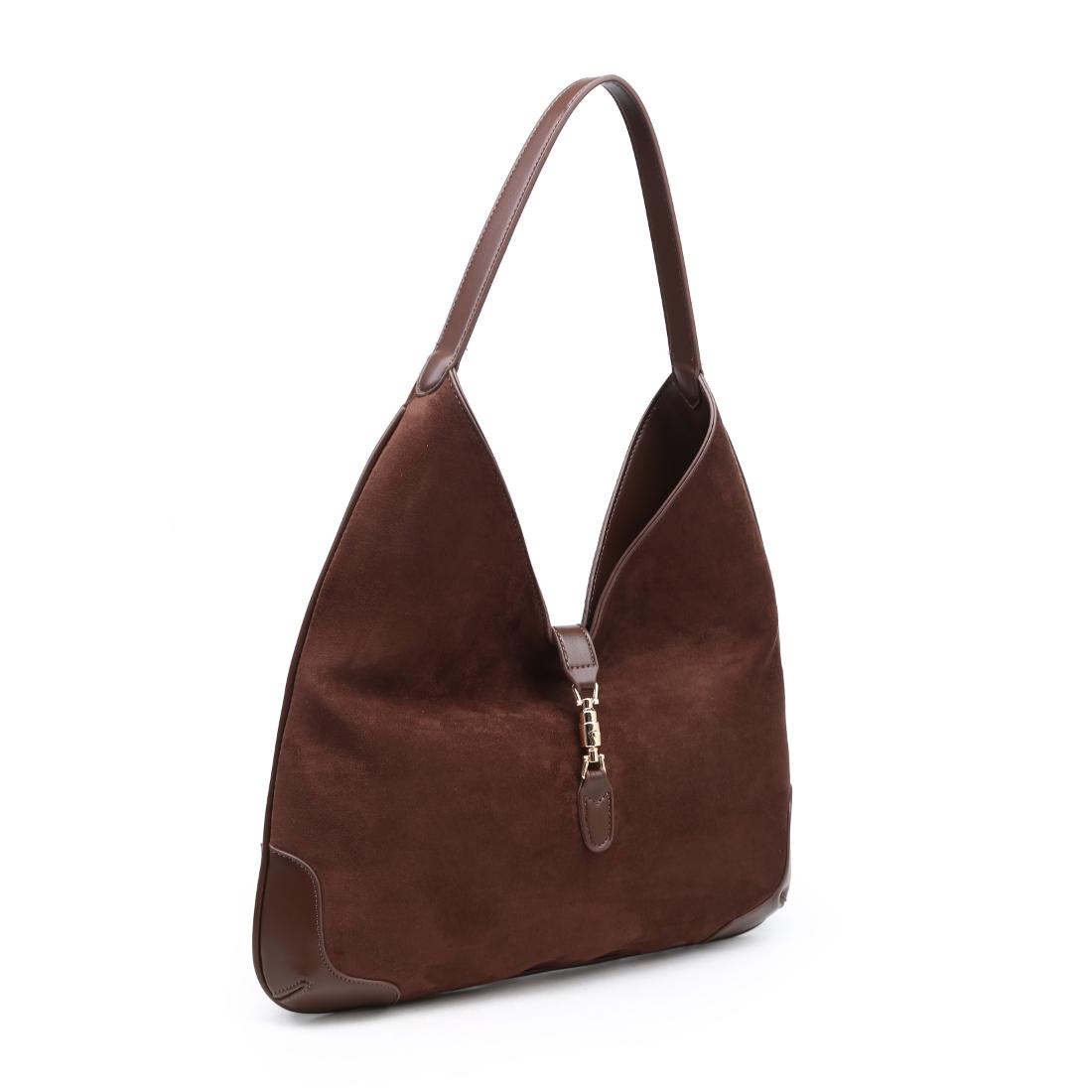 Urban Expressions Genesis Hobo 840504216039 View 2 | Chocolate