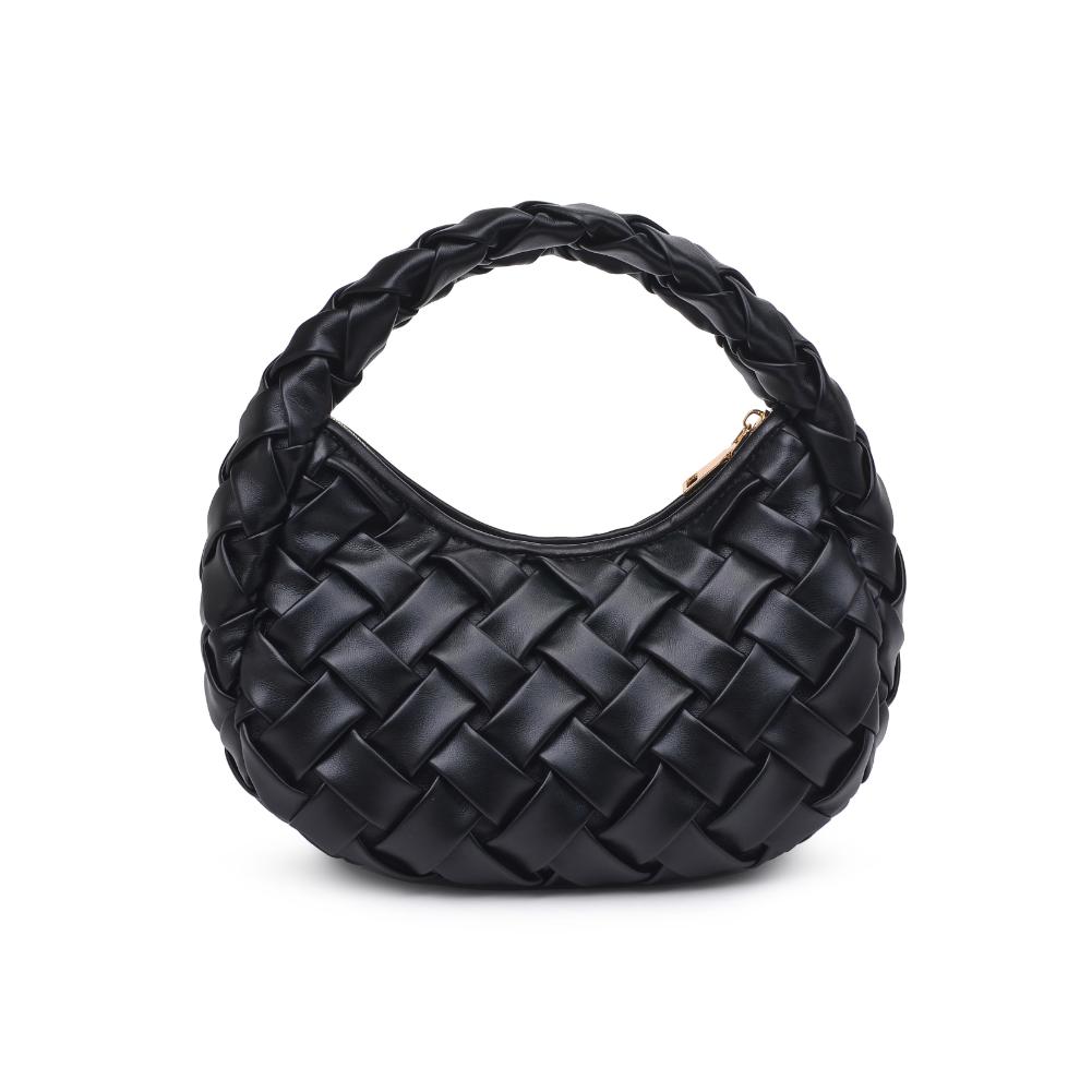 Woman wearing Black Urban Expressions Noreen Clutch 840611193650 View 7 | Black