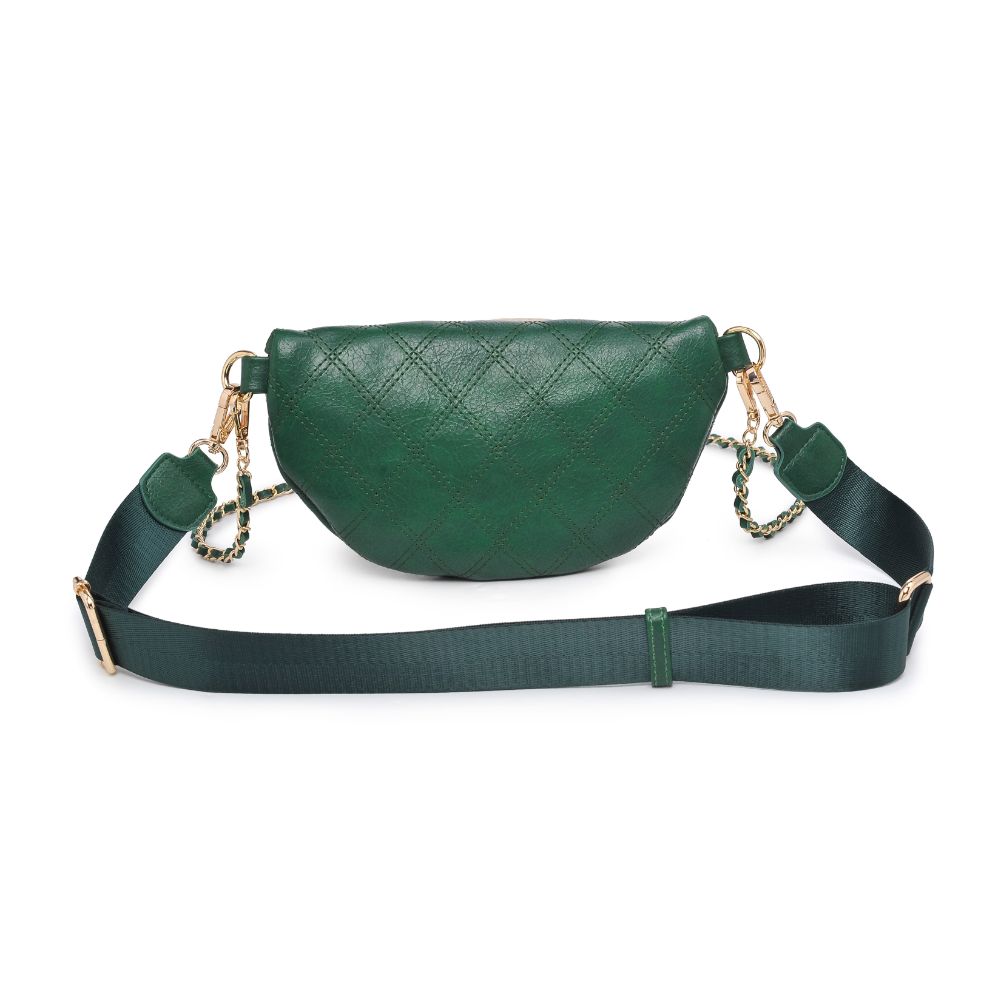 Woman wearing Juniper Urban Expressions Lachlan - Quilted Belt Bag 840611104373 View 7 | Juniper