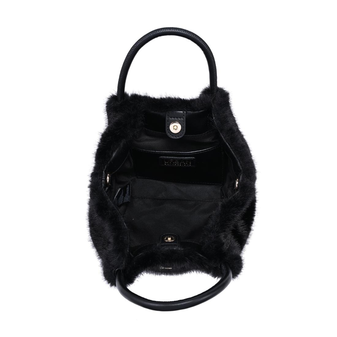 Urban Expressions Selena - Faux Fur Crossbody 840504210600 View 4 | Black